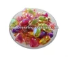 coiorful acrylic loose heart shape acrylic beads for necklace