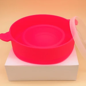 Collapsible Silicone Microwave Hot Air Popcorn Popper Bowl Popcorn maker