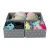 Import Collapsible Storage Box Closet Dresser Drawer Organizer 3 Divider with Drawers for Underwear sock from China