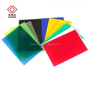 Colorful Cast Acrylic Sheet 3mm for Box