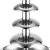 Import Commercial CE 304 stainless steel body 5Tiers Electric Chocolate Fondue Fountain Indoor from China