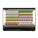 Commercial Display Freezer Supermarket Multideck Open Chiller Air Curtain Refrigerator