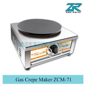 Commercial gas crepe maker machine ZCM-71