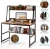 Import Computer Desk with Hutch and Bookshelf Gaming Table Writing Workstation with Storage Shelf 3 Cubes Bookcase Open Display Shelf from China