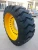 Import construction machinery parts solid wheel loader tires for 23.5-25 29.5-25 12-16.5 from China