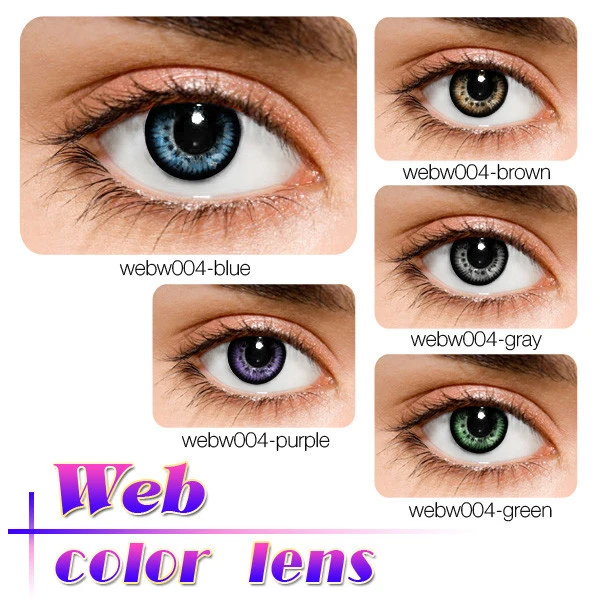 contact lenses cosmetic big dewy eyes tinted contact lens