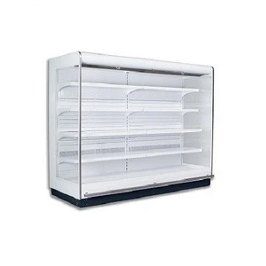 convenience store display refrigerator supermarket freezer price with air curtain