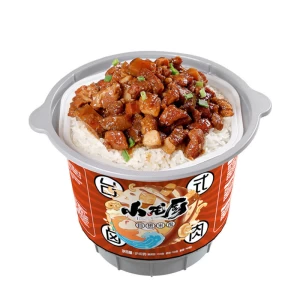Convenient Instant Cooked Rice Ready to Eat Food Stewed Meat Self Heating Rice