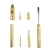 Import Copper plated small hammer set with 4 screwdrivers from China