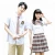 Import cotton shirt + plaid girls skirt japanese high school uniforms design with pictures from China