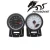 Import CR car oil meter Oil temp Oil Press Meter black and white from China