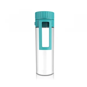 Creative 500ml food grade plastic drink water bottle with phone holder