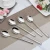 Import Creative cute childrens spoon stainless steel tableware coffee spoon long handle stirring spoon from China