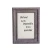 Import Creative Office White Plastic Photo Picture Frame Small Decorative Picture Plastic Photo Frame from China