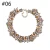 Import Crystal Main Stone Jewelry Type black faceted stone gold chain wrist chunky necklaces from China