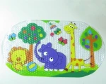 Custom Anti Slip Print Bath Mat for Baby