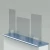 Import Custom Clear Countertop Splash Guard Acrylic Sneeze Guard Table Top Shield Divider Stand Desktop Protective Shield from China