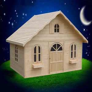 Custom Collins Wooden Playhouse With Slide Inside Kids Outdoor Playhouse For Sale With House Slide