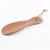Import custom genuine leather long handle shoehorn, Leather wrapped metal shoe horn with logo keychain from China