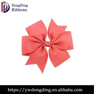 Custom grosgrain ribbon bow ,handmade baby hair ribbon bows