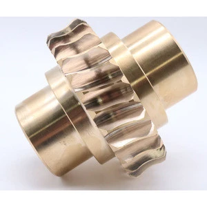 Custom high precision gear brass copper worm gear