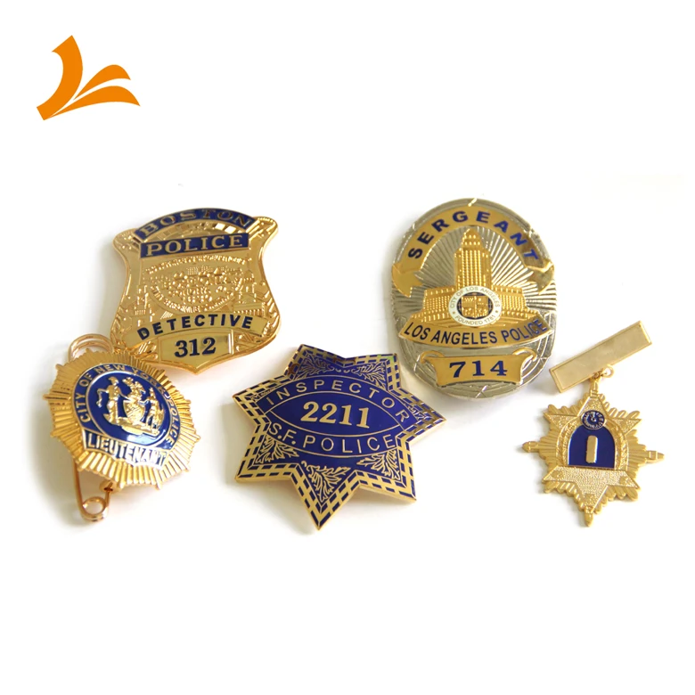 Custom high quality gold and silver plated soft lapel enamel pin badge