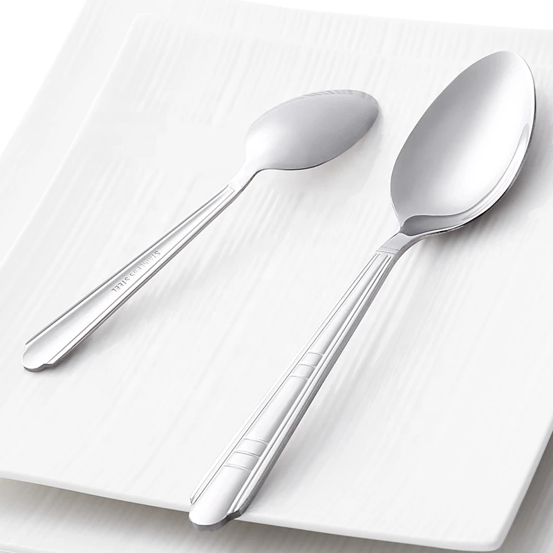 Custom Knife and Fork Stainless Steel Cheap Dining Table Set Wedding Dinnerware