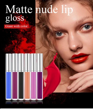 Custom Logo Natural Nude Vegan Vendor Private Label Plastic Lip Gloss Tube