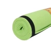 Custom Logo Print Eco Friendly Wholesale non slip 6mm PVC foam mat de yoga Eco Pilates black yoga mat manufacturer