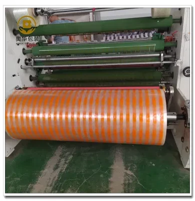 Custom Logo Printed Self-Adhesive Tape Jumbo Roll