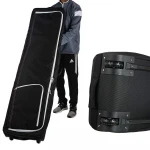 Custom Padded Snowboard Bag with Wheels - Travel Bag for Single Snowboard and Snowboard Boots