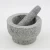 Import Custom Premium Round Natural Stone Polished Granite Mortar and Pestle Set for Grinding Spice/Coffee from China