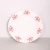 Import Custom printing red snowflake porcelain dinnerware bowl plate ceramic dinner set from China