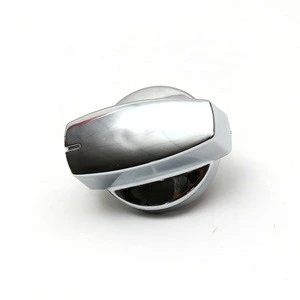 Custom promotional dy102 chrome-plated injection plastic knob for gas cooker oven knob in Dymolding
