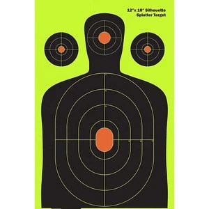 Custom Silhouette Shooting Range Targets Paper For Shooting