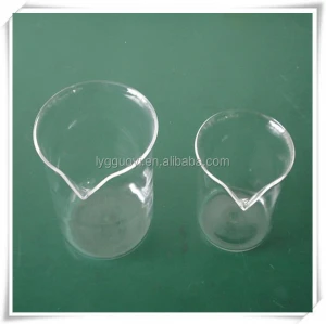 custom size measuring cup quartz glass beaker