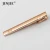 Import Custom striped convex engraving copper tie bars clips gift set for men from China