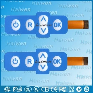 Custom Waterproof FPC Membrane Switch With 3M468 Adhesive