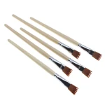 Custom Wholesale High Quality 10pcs/set Fine Tip Details Paint Set 577 Red Artist Brush