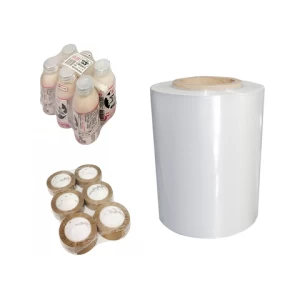 Customised 0.03-0.2mm Pe Plastic Films Printable Hot Shrink Wrap Packing Ldpe Pe Shrink Film