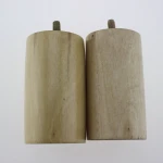 customize solid wood coffee table legs European style sofa legs solid wood gourd sofa accessories TV cabinet legs