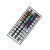 Import Customized 44 keys Infrared Remote Control RGB colorful LED light strip module controller from China