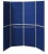 Customized decorative canvas Folding room divider screen