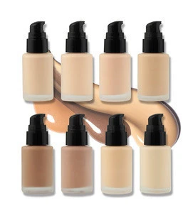 Customized flawless waterproof private label makeup liquid foundation natural make up lighting foundation