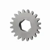 customized high quality sintered wheel carbon steel hexagonal inner bore spur gear