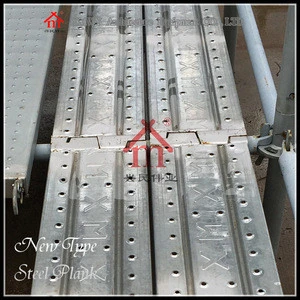 Customized Length Work Platform/New Type Steel Plank with Flat Hooks