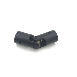customized pin hole steering single universal joints with surface black anodizing