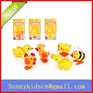 Cute hot selling wind up toy wind up bee wind up duck wind up chick