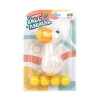 Cute Soft PVC Eco-friendly Creative Popper Shooting Toys Spit Balls Animal Duck Shoot Toys For Kids