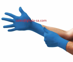 D1809 Disposable Gloves Nitrile M Blue PK100